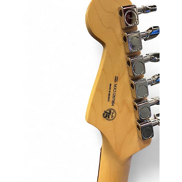 Used Fender Player Stratocaster Black Solid Body Electric Guitar