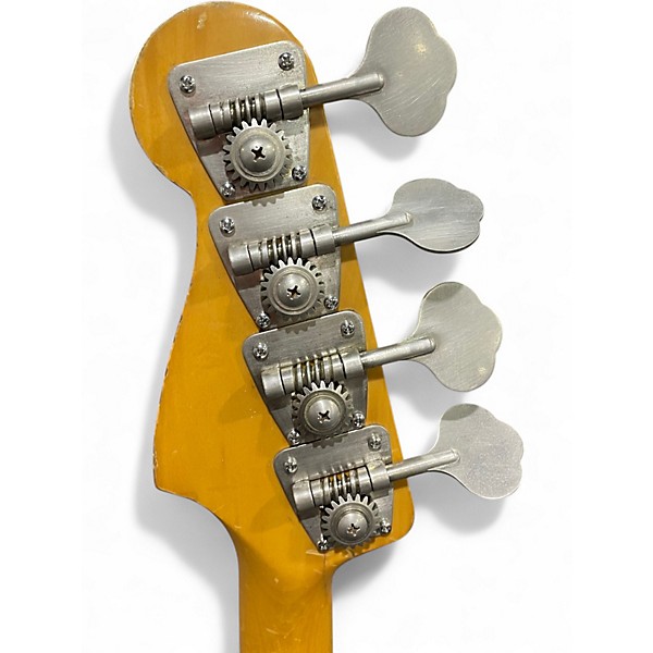 Vintage 1980s Fender PRECISION  Blue Electric Bass Guitar