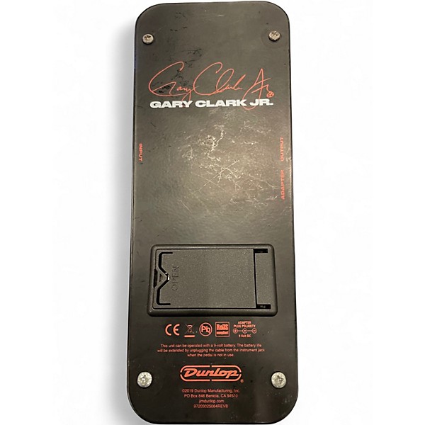 Used Dunlop GCJ95 GARY CLARK JR SIGNATURE WAH Effect Pedal