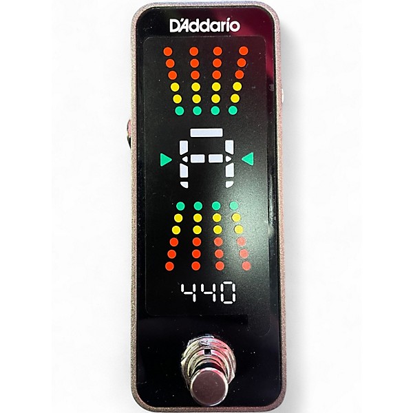 Used D'Addario Pedal Tuner Tuner Pedal