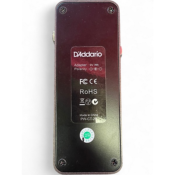 Used D'Addario Pedal Tuner Tuner Pedal