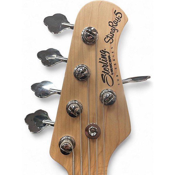 Used Sterling by Music Man SUBSERIES STINGRAY 5 Sunburst Electric Bass Guitar