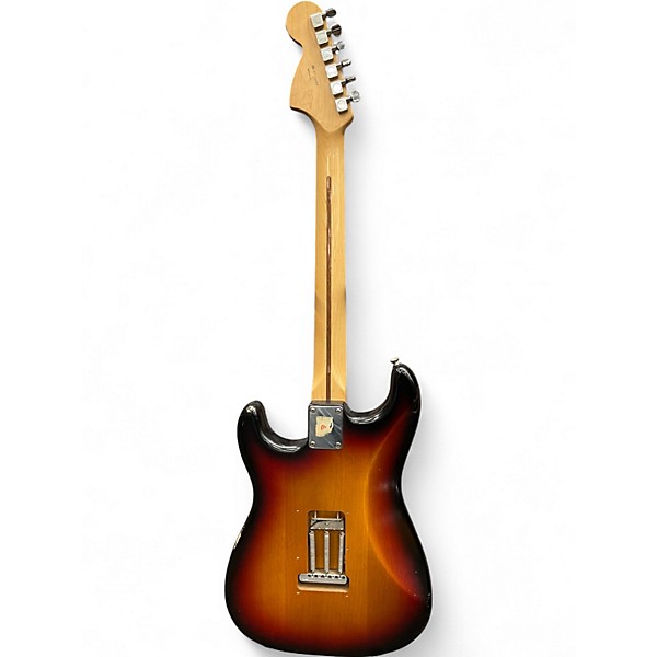 Used Fender Standard Stratocaster HSS 3 Color Sunburst Solid Body Electric Guitar