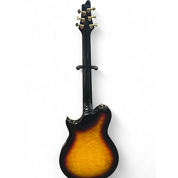 Used Cort CL1500 2 Tone Sunburst Hollow Body Electric Guitar