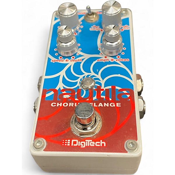 Used DigiTech Nautila Chorus Flange Effect Pedal