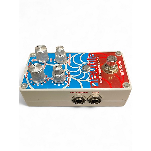 Used DigiTech Nautila Chorus Flange Effect Pedal