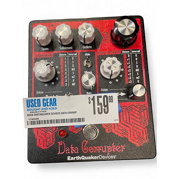 Used EarthQuaker Devices Data Corrupter Effect Pedal