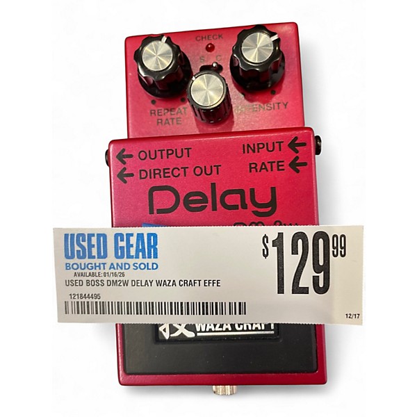 Used BOSS DM2W Delay Waza Craft Effect Pedal