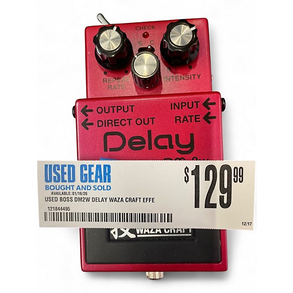 Used BOSS DM2W Delay Waza Craft Effect Pedal