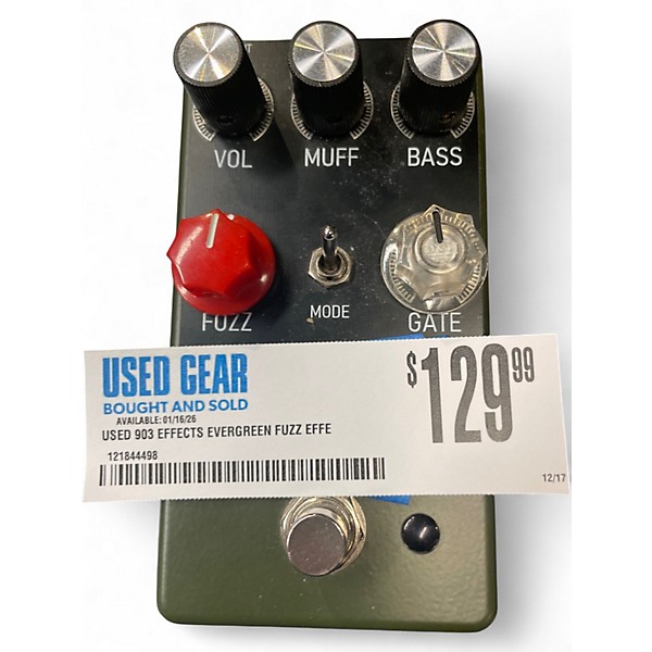 Used 903 Effects EVERGREEN FUZZ Effect Pedal