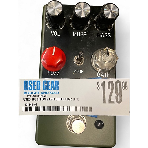 Used 903 Effects EVERGREEN FUZZ Effect Pedal