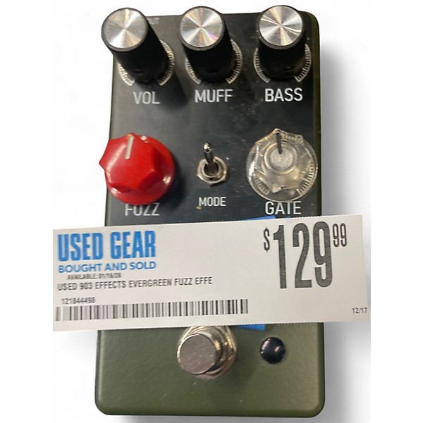 Used 903 Effects EVERGREEN FUZZ Effect Pedal