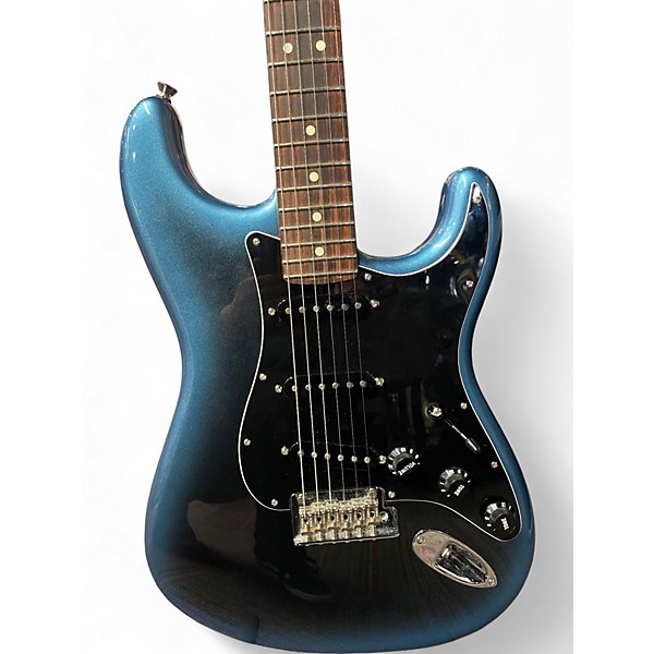 Used 2024 Fender American Professional II Stratocaster DARK NIGHT Solid Body Electric Guitar