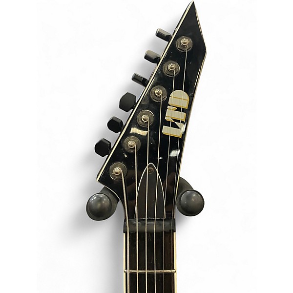 Used ESP LTD MH1000 Black Solid Body Electric Guitar