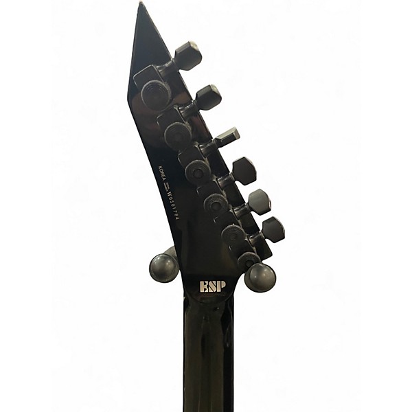 Used ESP LTD MH1000 Black Solid Body Electric Guitar