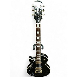 Used Epiphone Les Paul Custom Black Solid Body Electric Guitar
