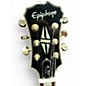 Used Epiphone Les Paul Custom Black Solid Body Electric Guitar