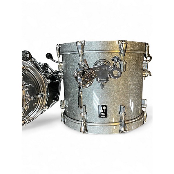 Used SONOR 4 Piece aq2 bop maple Titanium Quartz Drum Kit