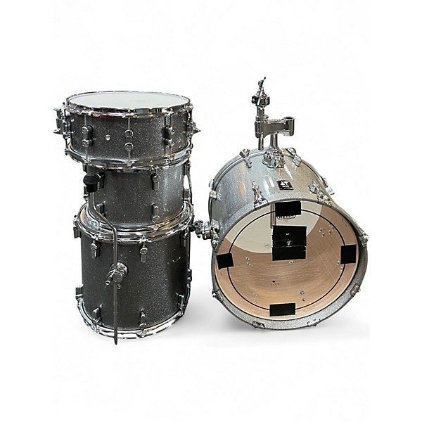 Used SONOR 4 Piece aq2 bop maple Titanium Quartz Drum Kit
