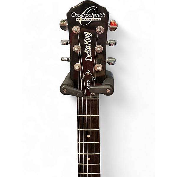 Used Oscar Schmidt OE30 Tobacco Sunburst Hollow Body Electric Guitar