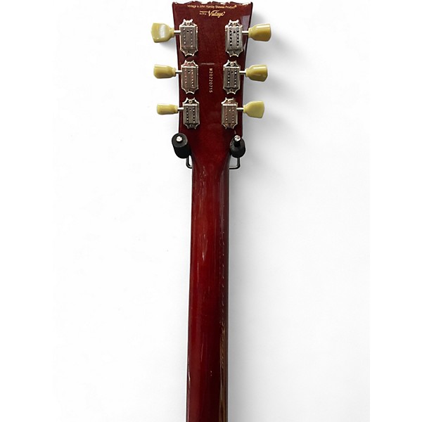 Used Vintage v100gt Gold Top Solid Body Electric Guitar