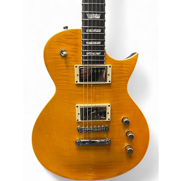 Used Harley Benton sc custom ii antique yellow Solid Body Electric Guitar