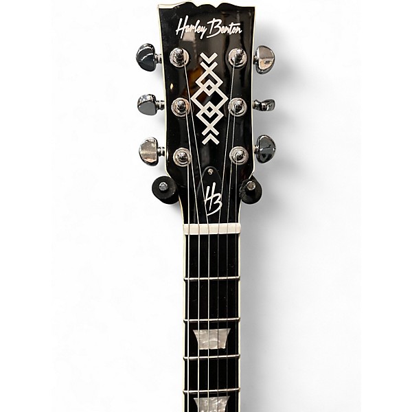 Used Harley Benton sc custom ii antique yellow Solid Body Electric Guitar