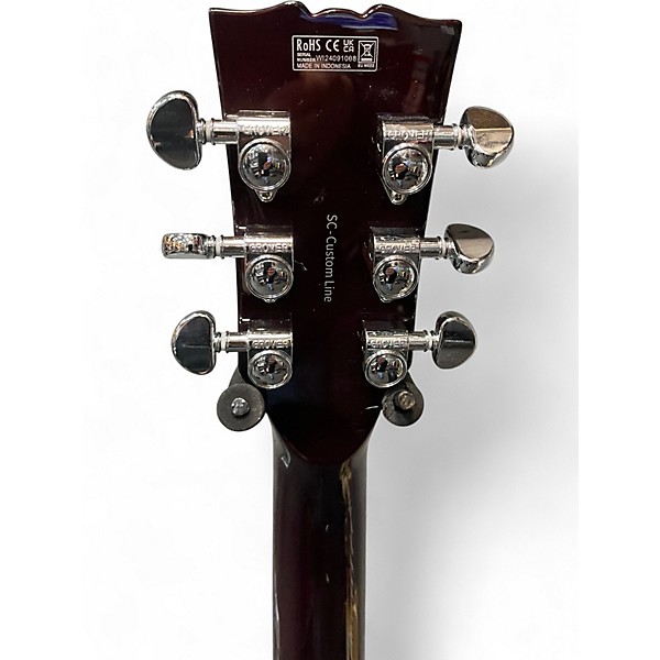 Used Harley Benton sc custom ii antique yellow Solid Body Electric Guitar