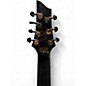 Used Schecter Guitar Research Hellraiser C7 7 String QUILTED GRAY Solid Body Electric Guitar