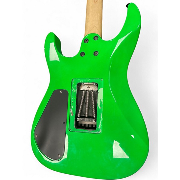 Used Jackson X Series Dinky DK3XR Neon Green Solid Body Electric Guitar