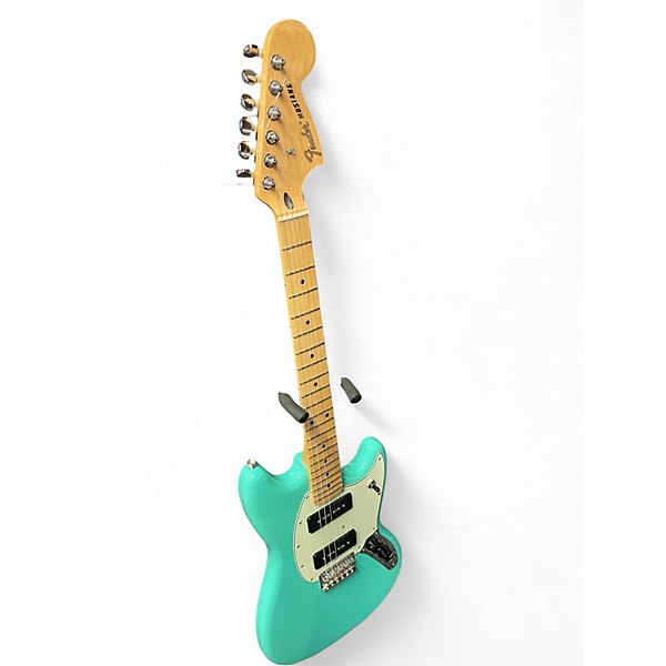 Used 2022 Fender Mustang 90 Seafoam Green Solid Body Electric Guitar