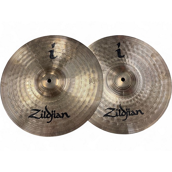 Used Zildjian 14in I HI HAT PAIR Cymbal