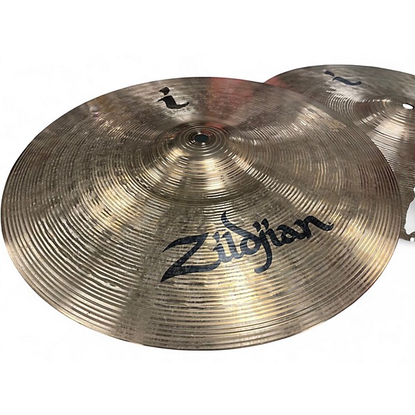 Used Zildjian 14in I HI HAT PAIR Cymbal