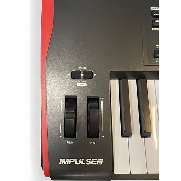 Used Novation Impulse 61 Key MIDI Controller