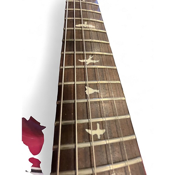 Used PRS SE Silver Sky DRAGON FRUIT Solid Body Electric Guitar