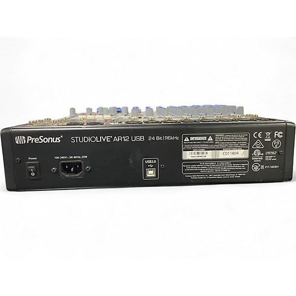 Used Studio Live AR 12 DJ Mixer