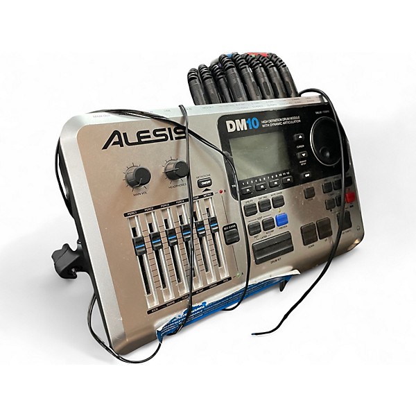 Used Alesis DM10X 6-Piece Kit Electric Drum Set