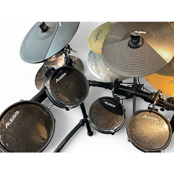 Used Alesis DM10X 6-Piece Kit Electric Drum Set