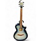 Used Ibanez AEWC400 Blue Sunburst Acoustic Electric Guitar