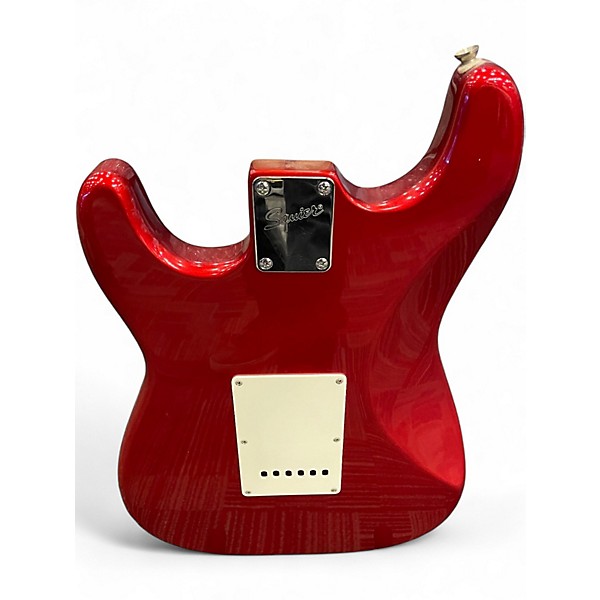 Used Squier Affinity Stratocaster Red Solid Body Electric Guitar