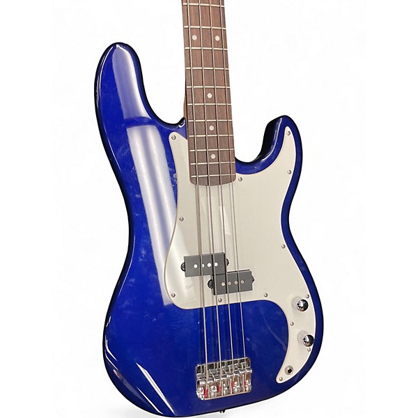 Used Squier Affinity Precision Bass Blue Sapphire Electric Bass Guitar