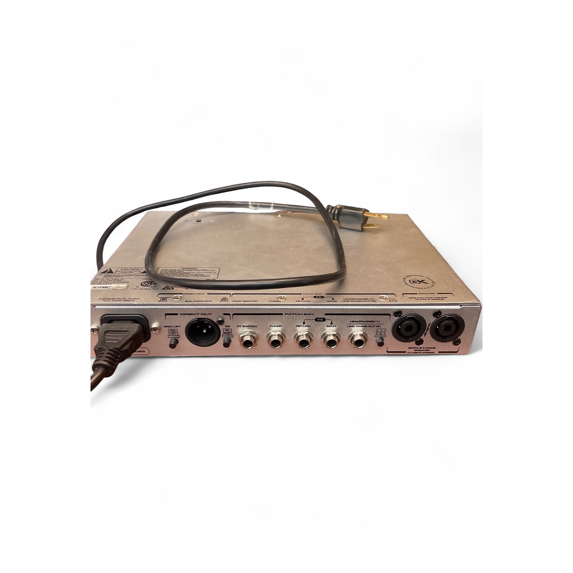 Used Gallien-Krueger MB500 500W Ultralight Bass Amp Head | Guitar