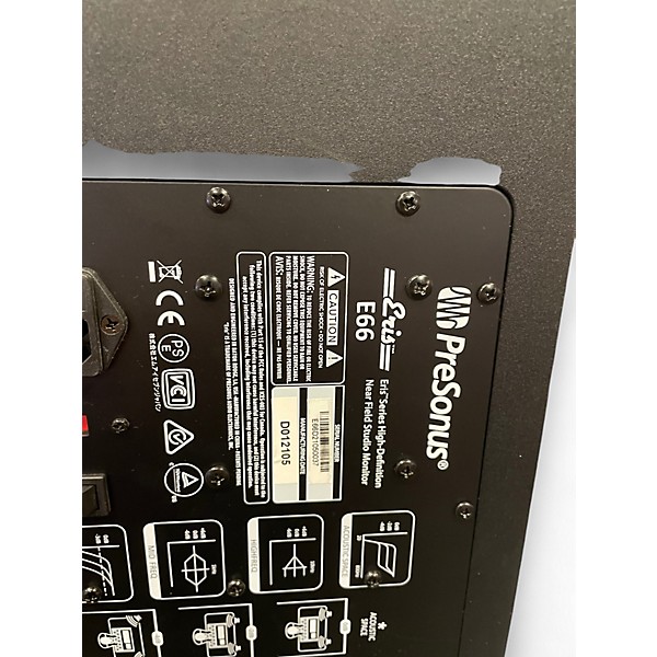 Used PreSonus eris e66 pair Powered Monitor