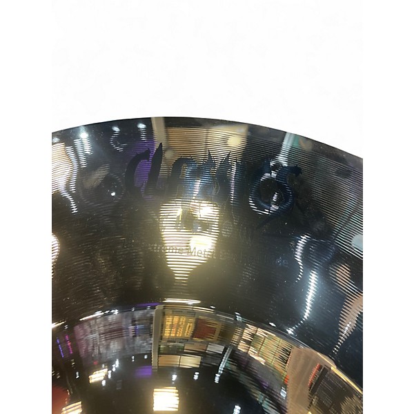 Used MEINL 18in Classic Custom Extreme Metal big bell ride Cymbal