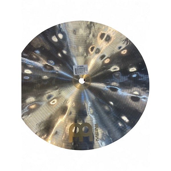 Used MEINL 10in BYZANCE DUAL SPALSH Cymbal