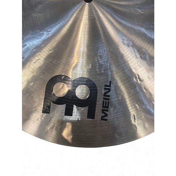 Used MEINL 15in Byzance Medium Hi Hat Bottom Cymbal