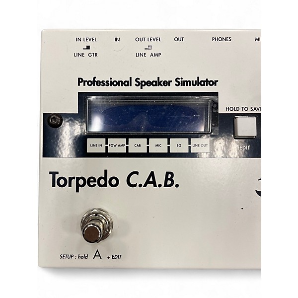 Used Two Notes AUDIO ENGINEERING Torpedo C.A.B. Effect Processor