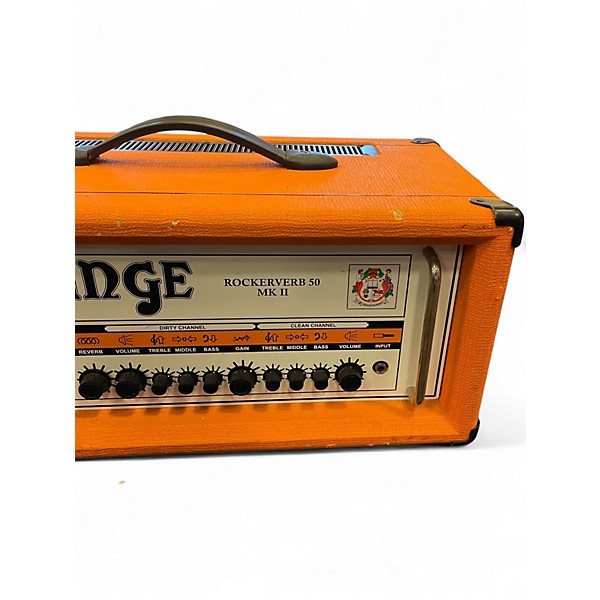 Used Orange Amplifiers Rockerverb 50 MKIII 2x12 Tube Guitar Combo Amp