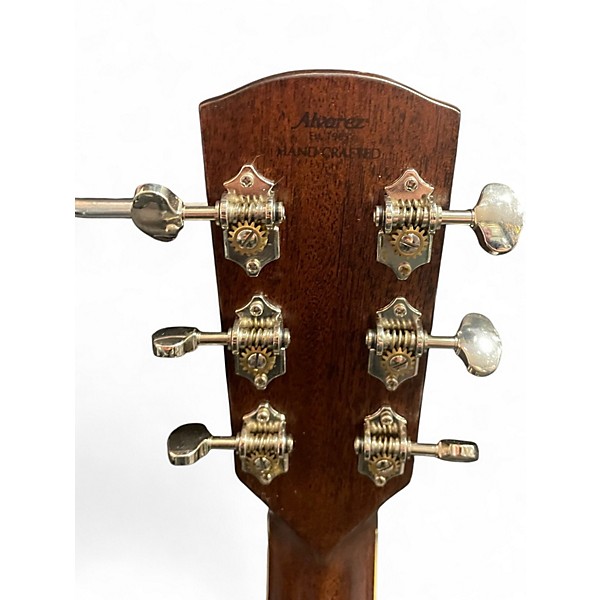 Used Alvarez md70 Natural Acoustic Electric Guitar