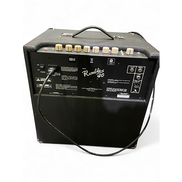 Used Fender Rumble V3 40W 1x10 Bass Combo Amp